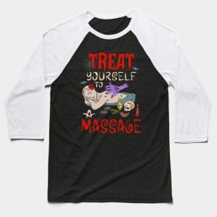 funny massage therapist Baseball T-Shirt